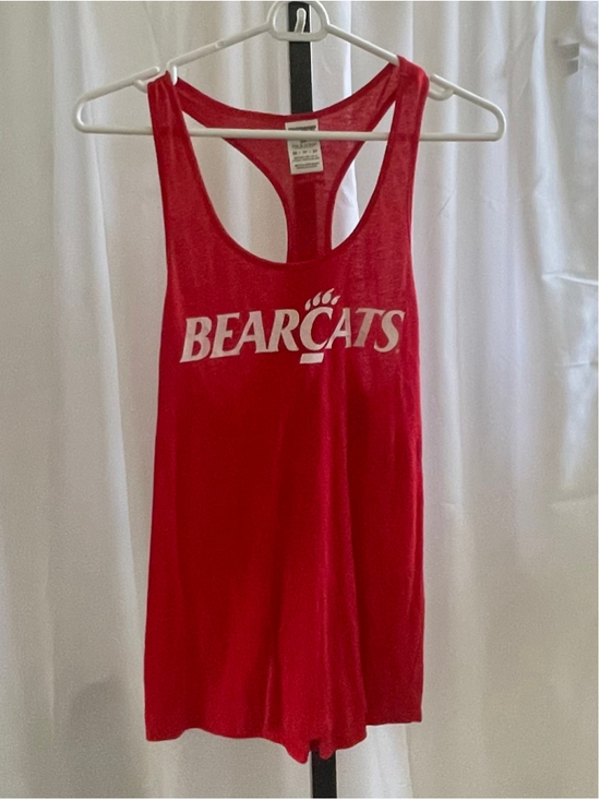 PINK Victoria's Secret Tops - Women's PINK Bearcats Tank Top Red White Size XS
